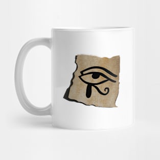 Papyrus Horus Eye Mug
